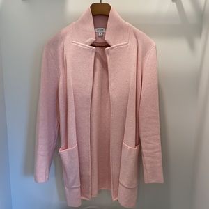 J Crew Sophie Open-Front Sweater-Blazer M